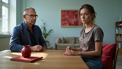 Девушка на приеме у врача